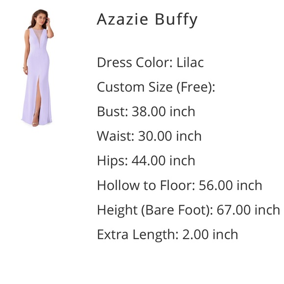 Azazie Bridesmaid Dress - Picture 2 of 10